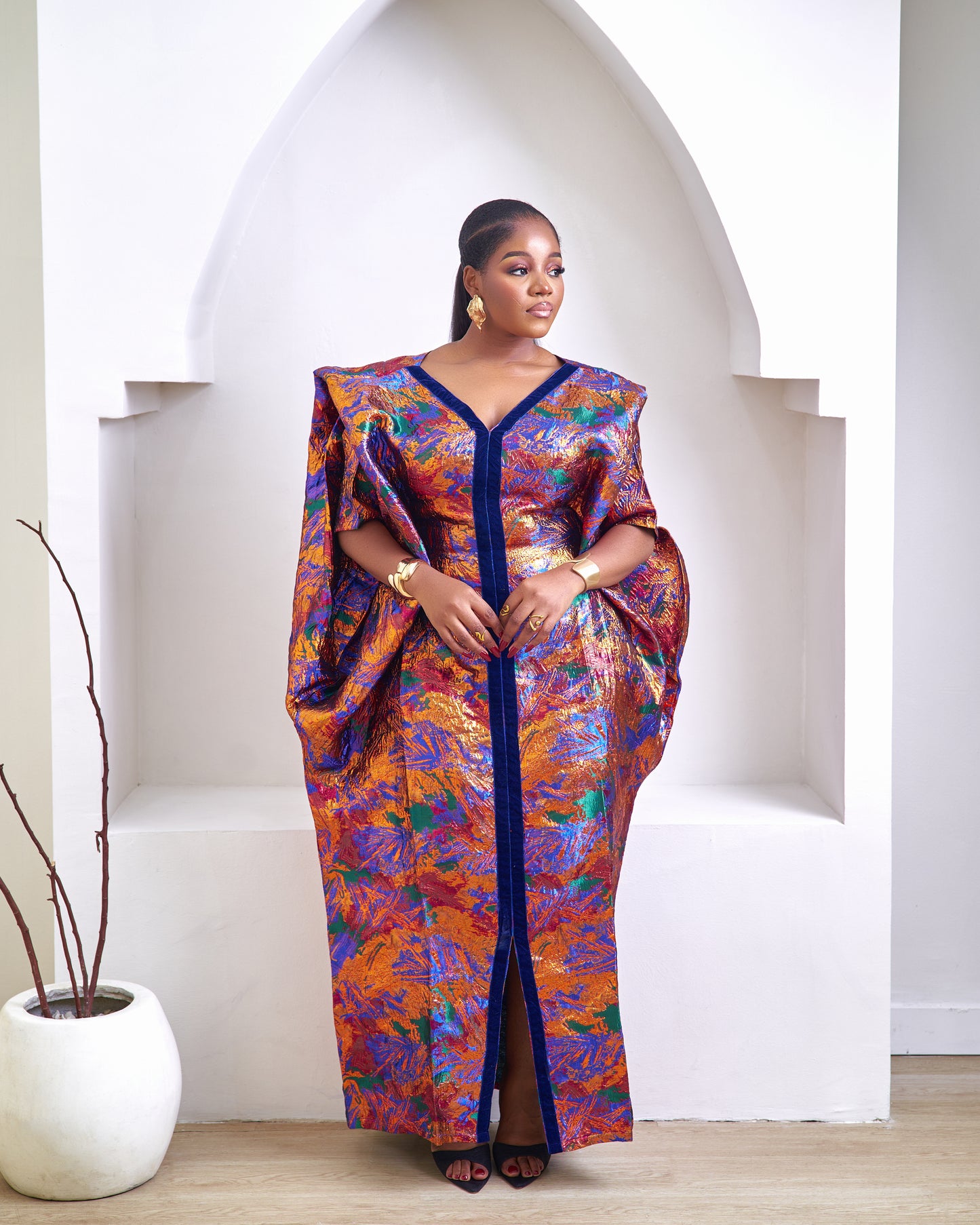 Jamila African Brocade Boubou