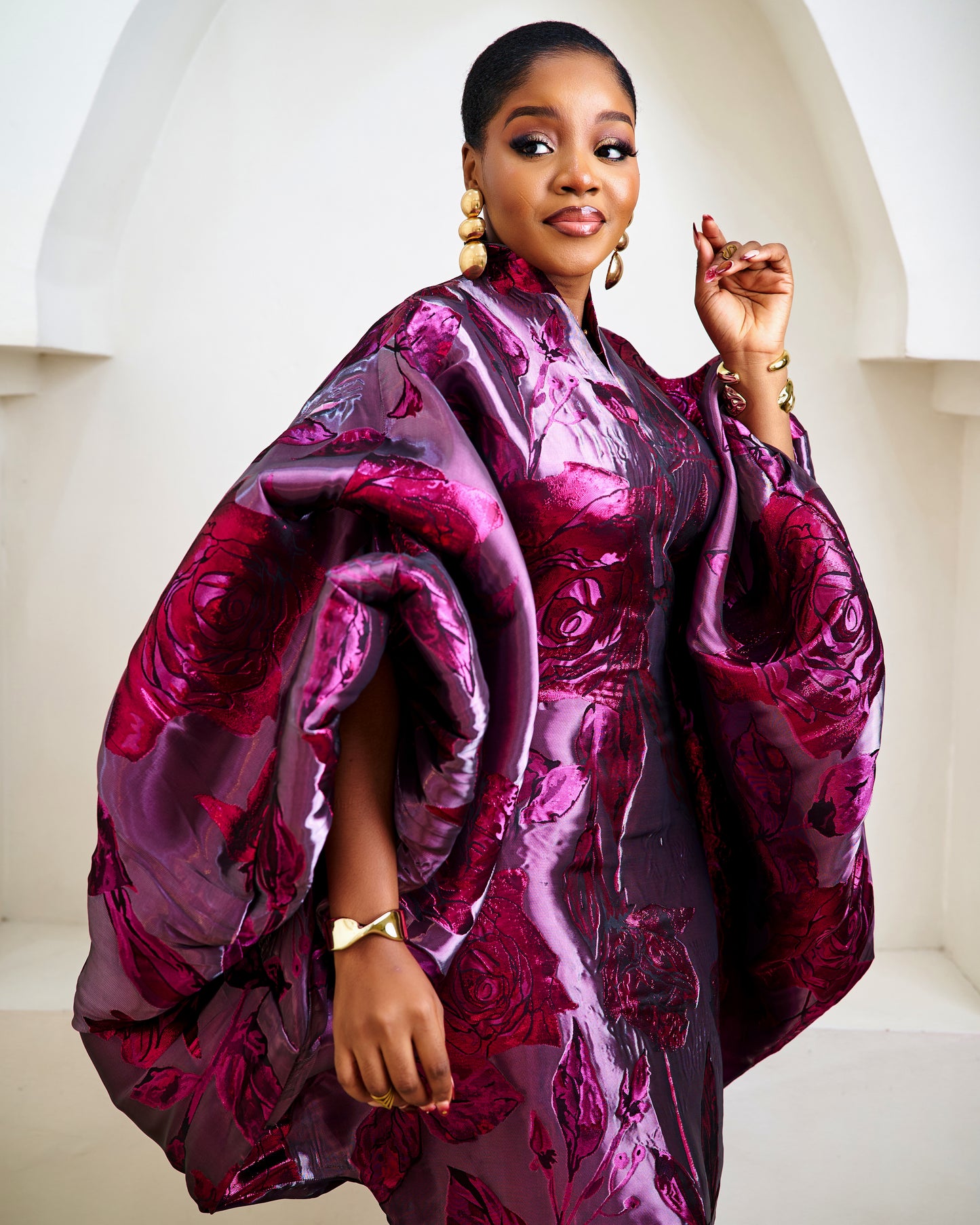 Leso Luxury African Brocade Boubou
