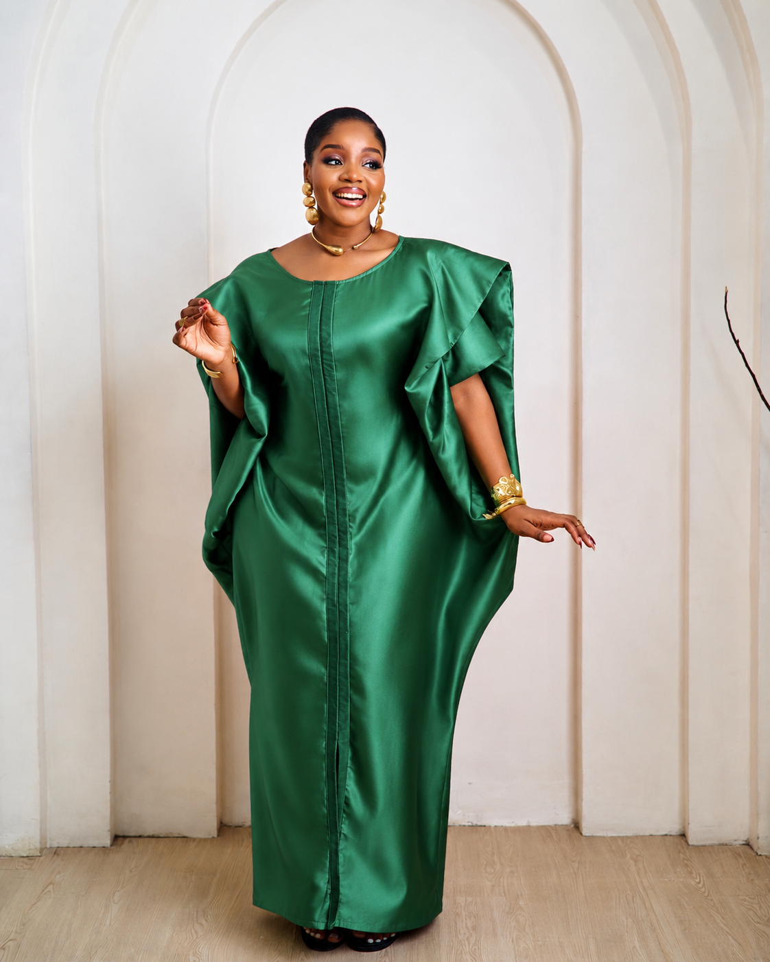 Ife Green African Boubou