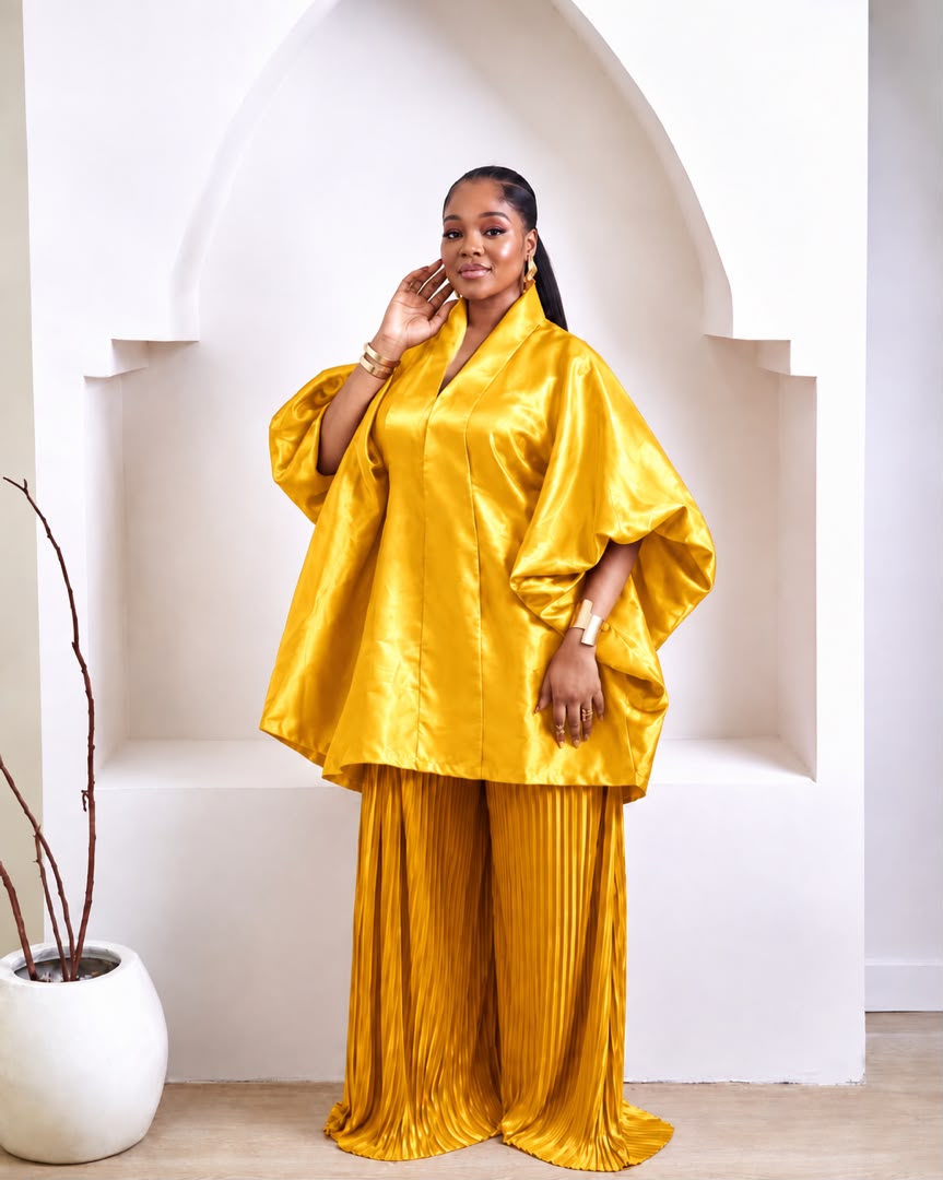 Girma Two-Piece African Pant Set