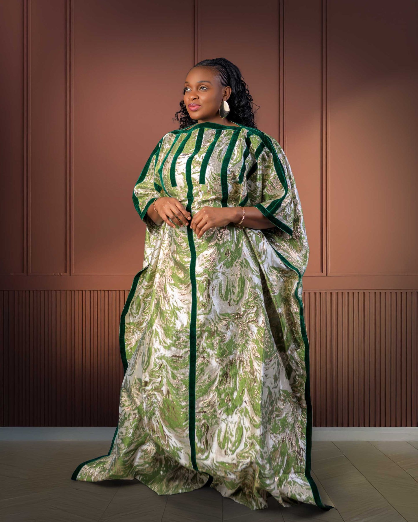 Ebo african brocade Boubou
