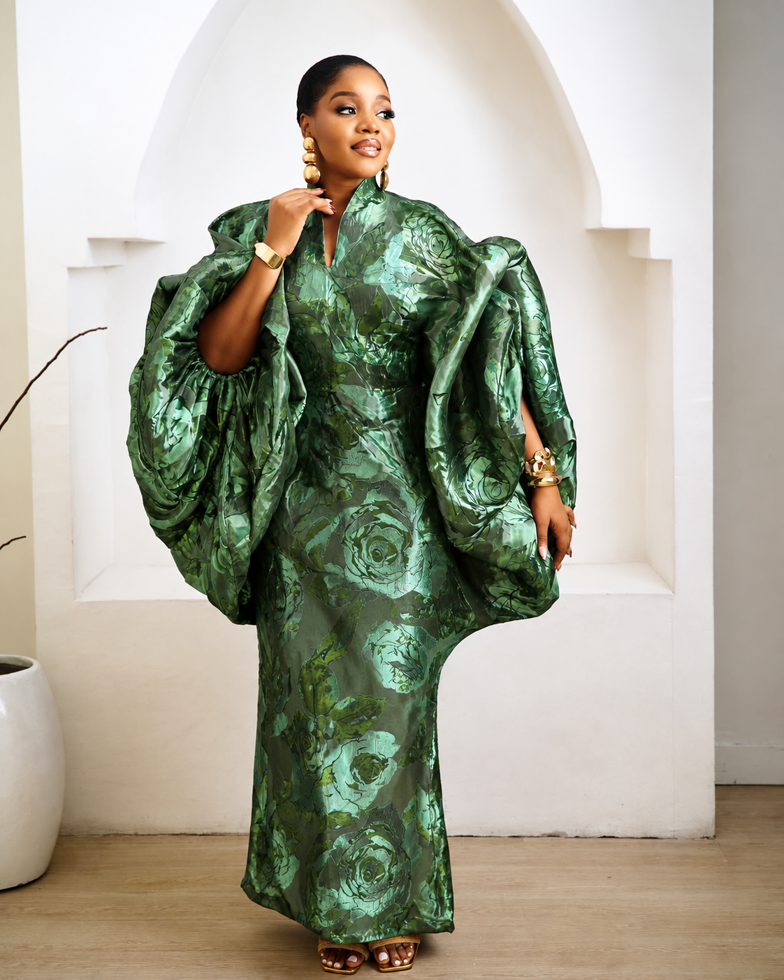 Oryiman Luxury African Brocade Boubou