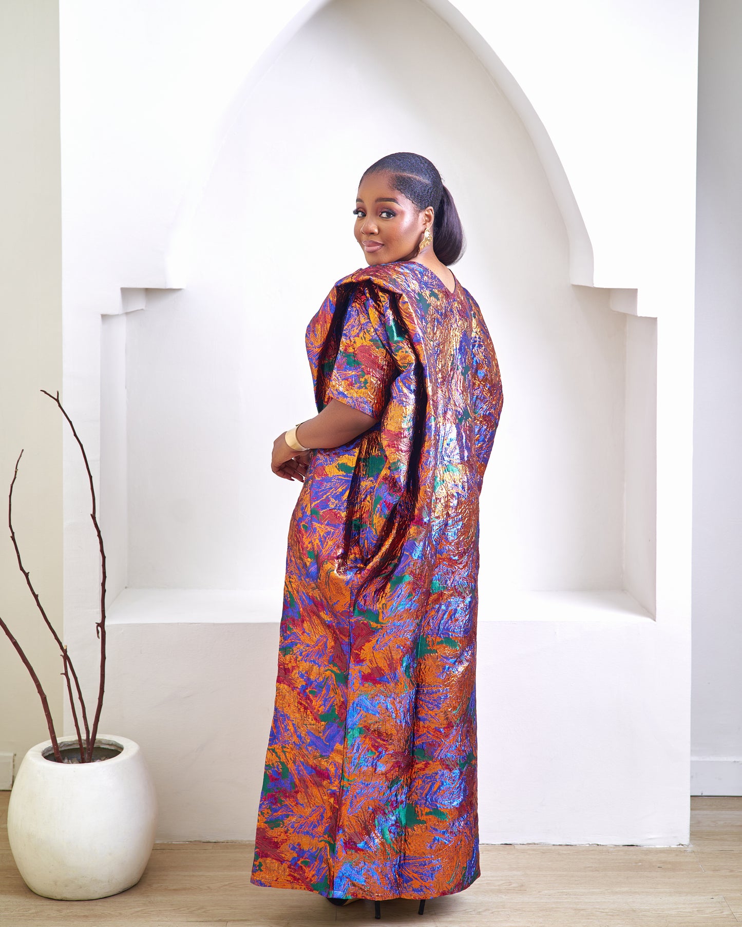 Jamila African Brocade Boubou