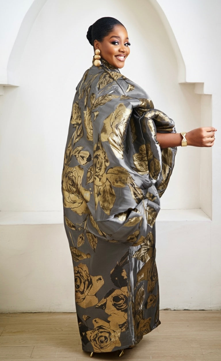 Wura Luxury African Brocade Boubou