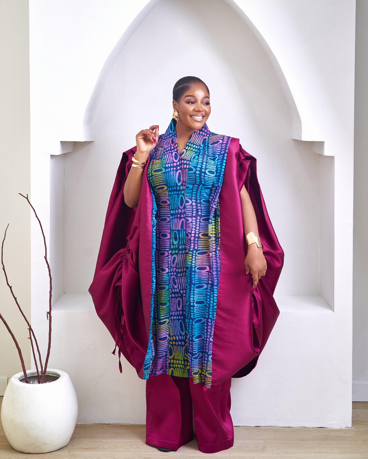 Ayana luxurious African Print Pant Set