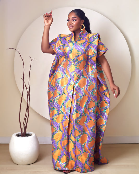 Loanna Damask African Boubou