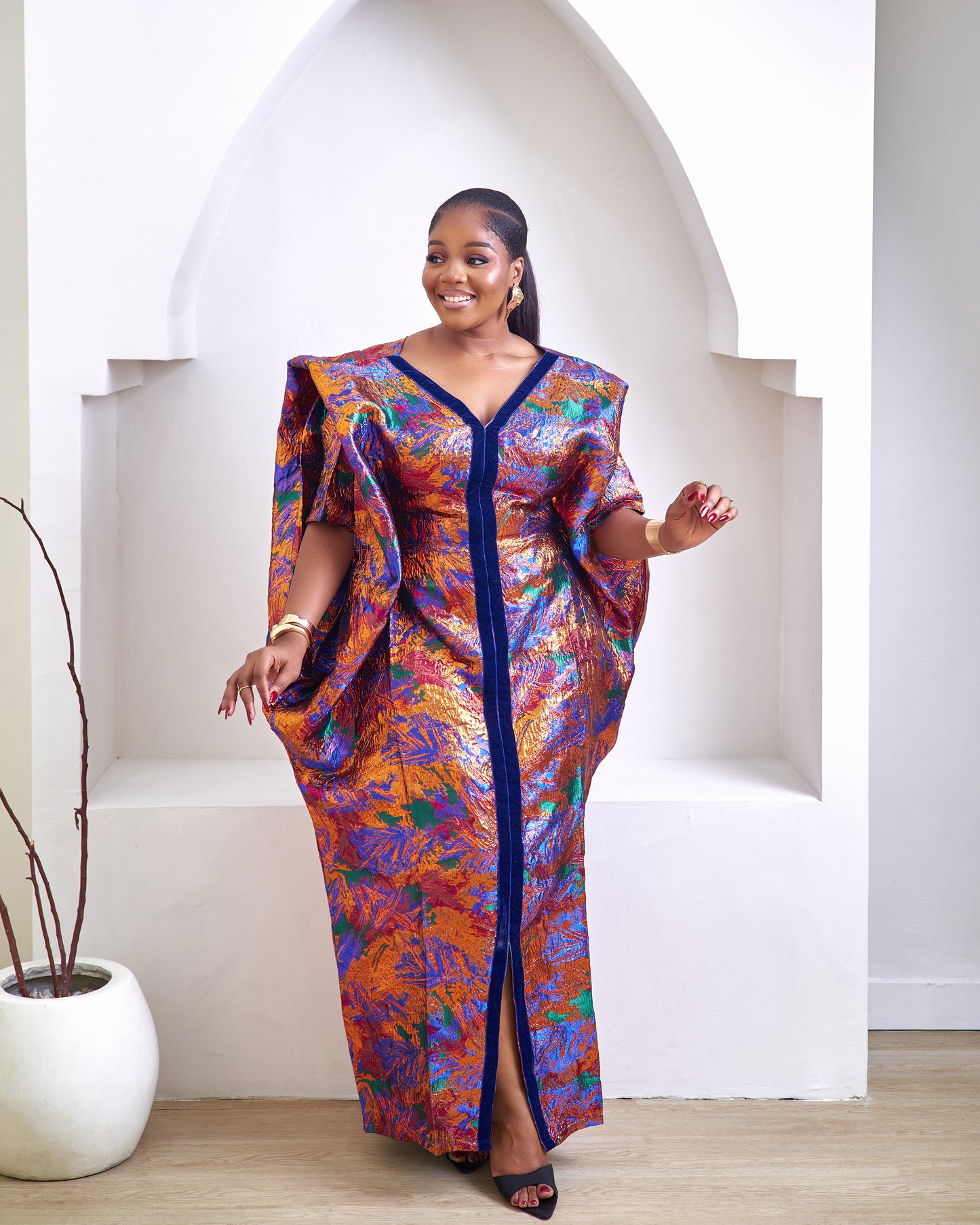 Jamila African Brocade Boubou