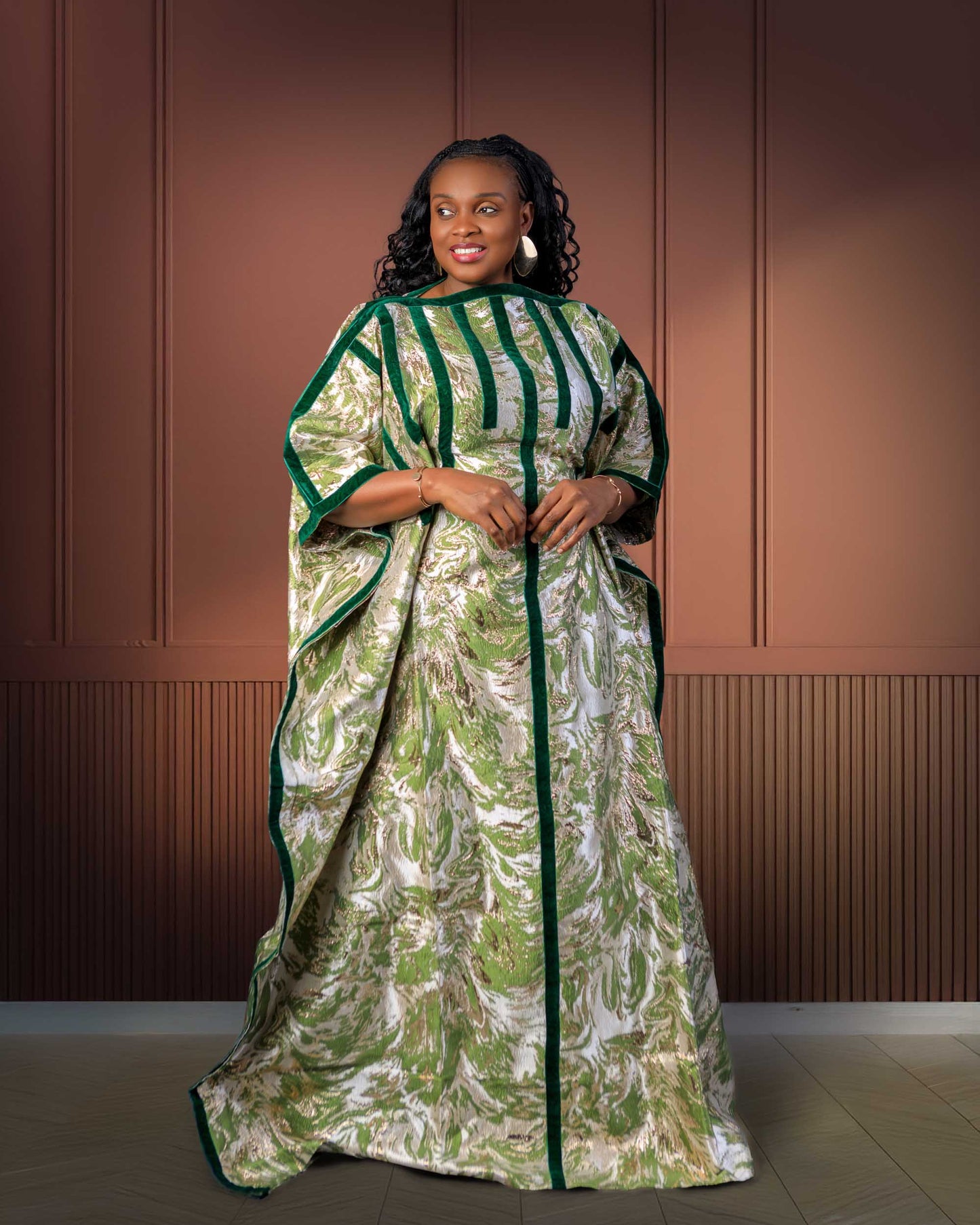 Ebo african brocade Boubou