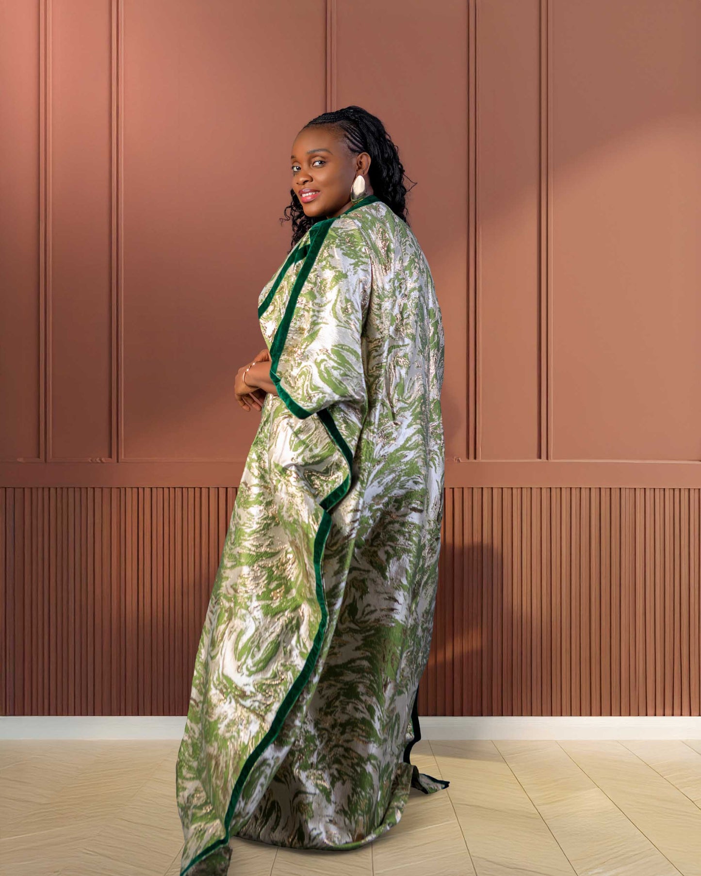 Ebo african brocade Boubou