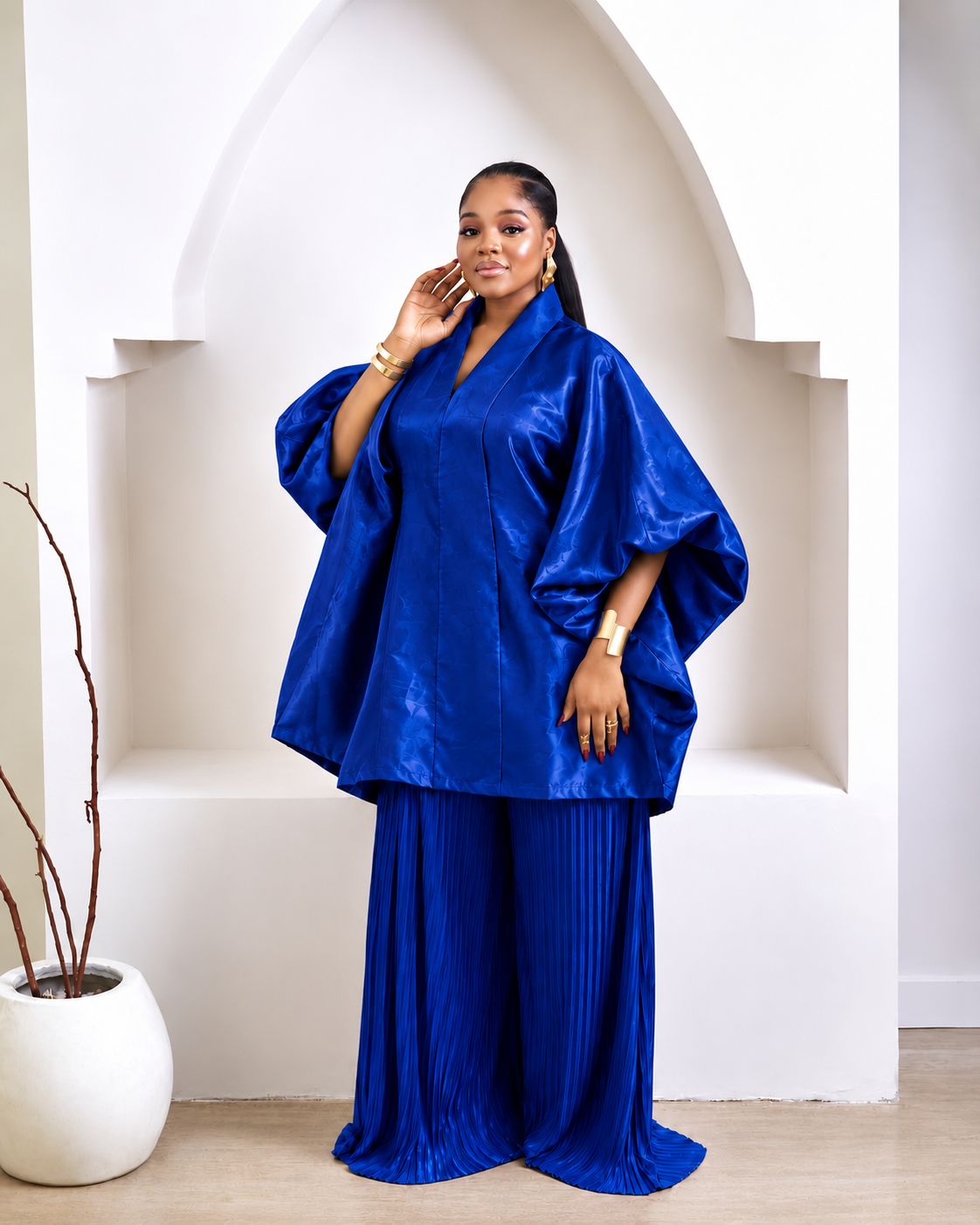 Jabari Two-Piece African Pant Set