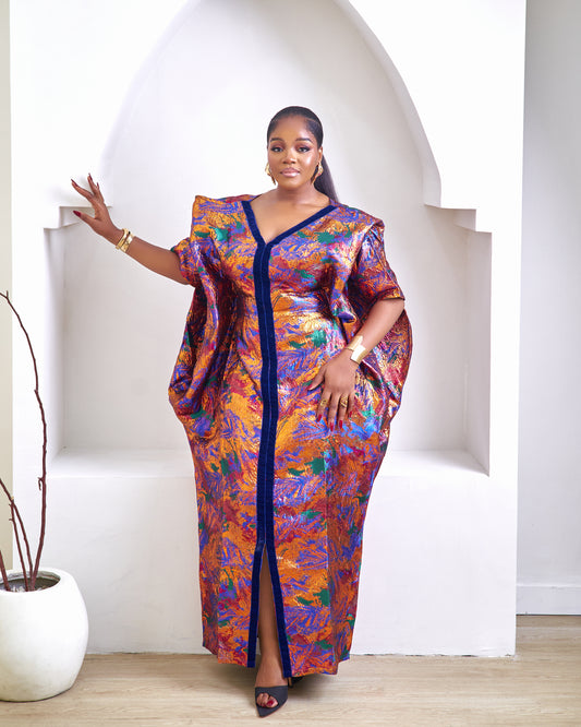 Jamila African Brocade Boubou