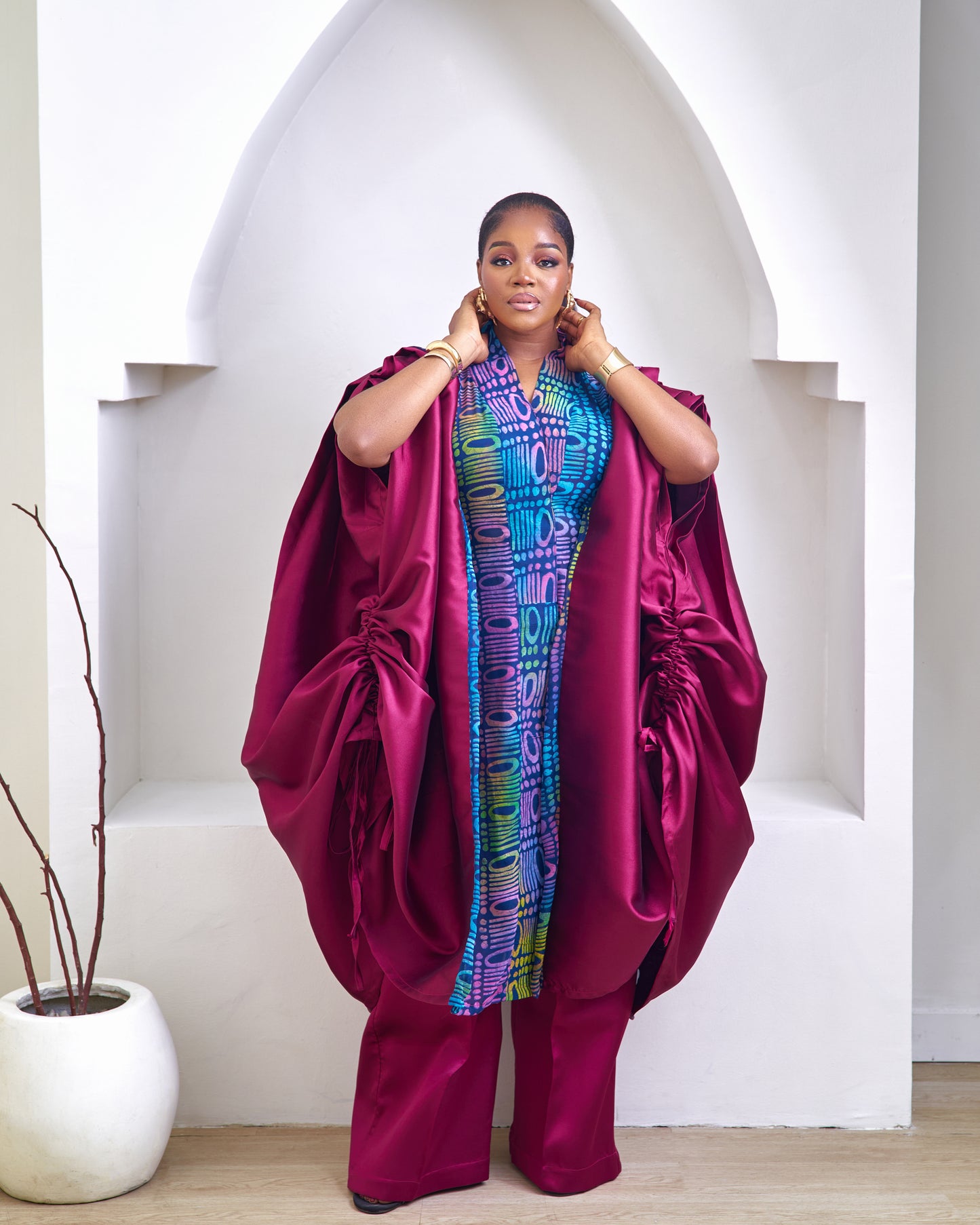 Ayana luxurious African Print Pant Set