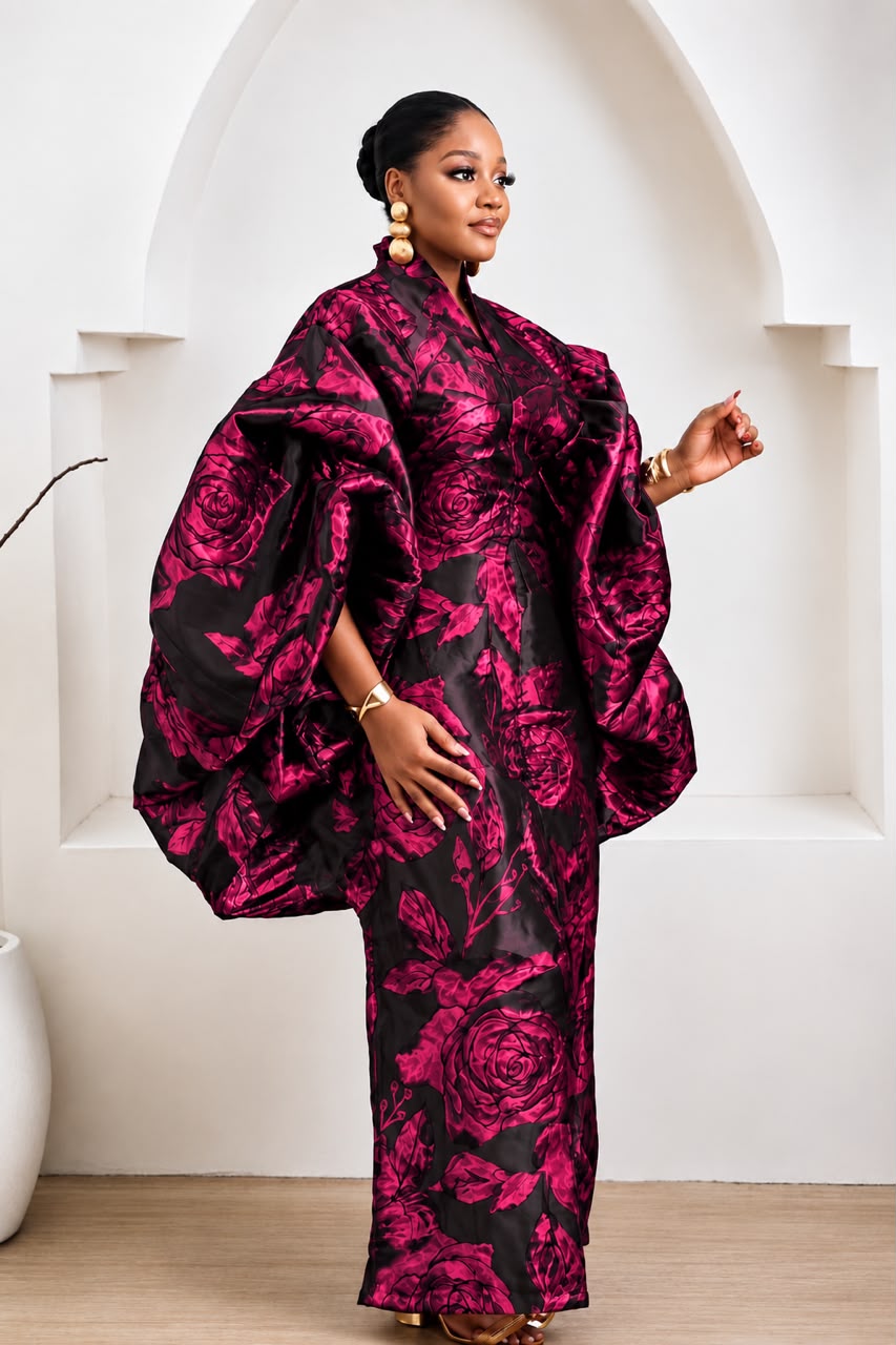Leso Luxury African Brocade Boubou