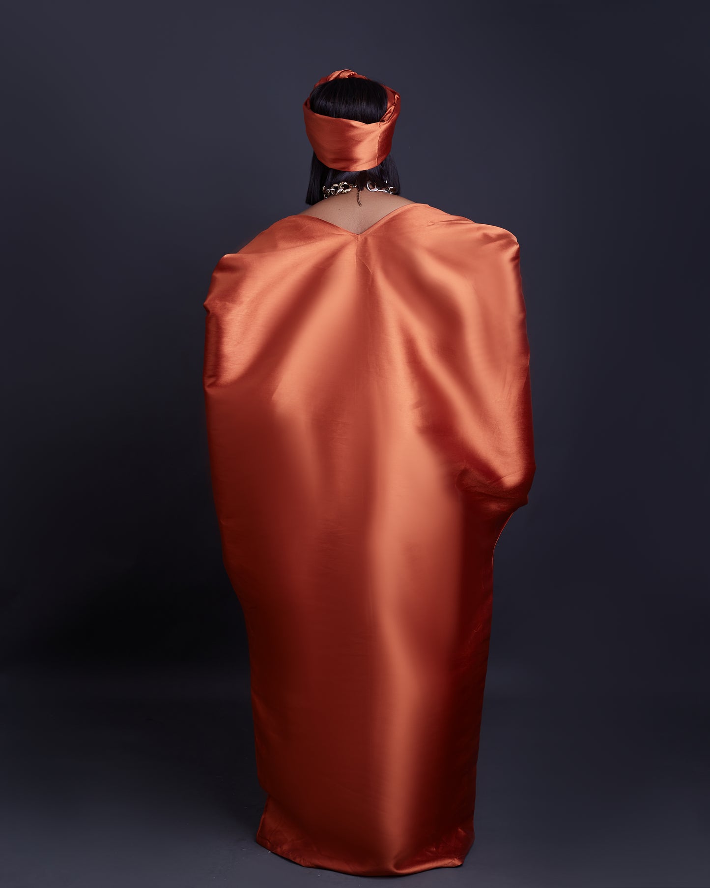 Nina African print Mikado Boubou dress