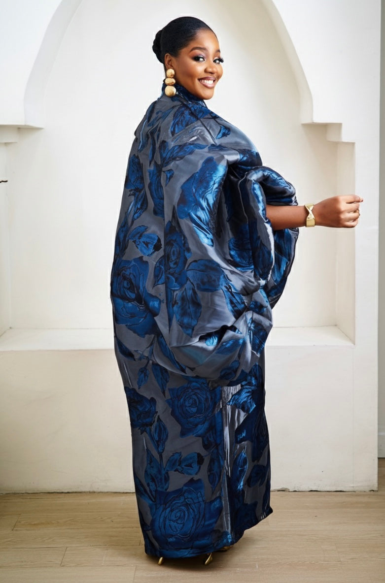 Emerald Luxury African Brocade Boubou