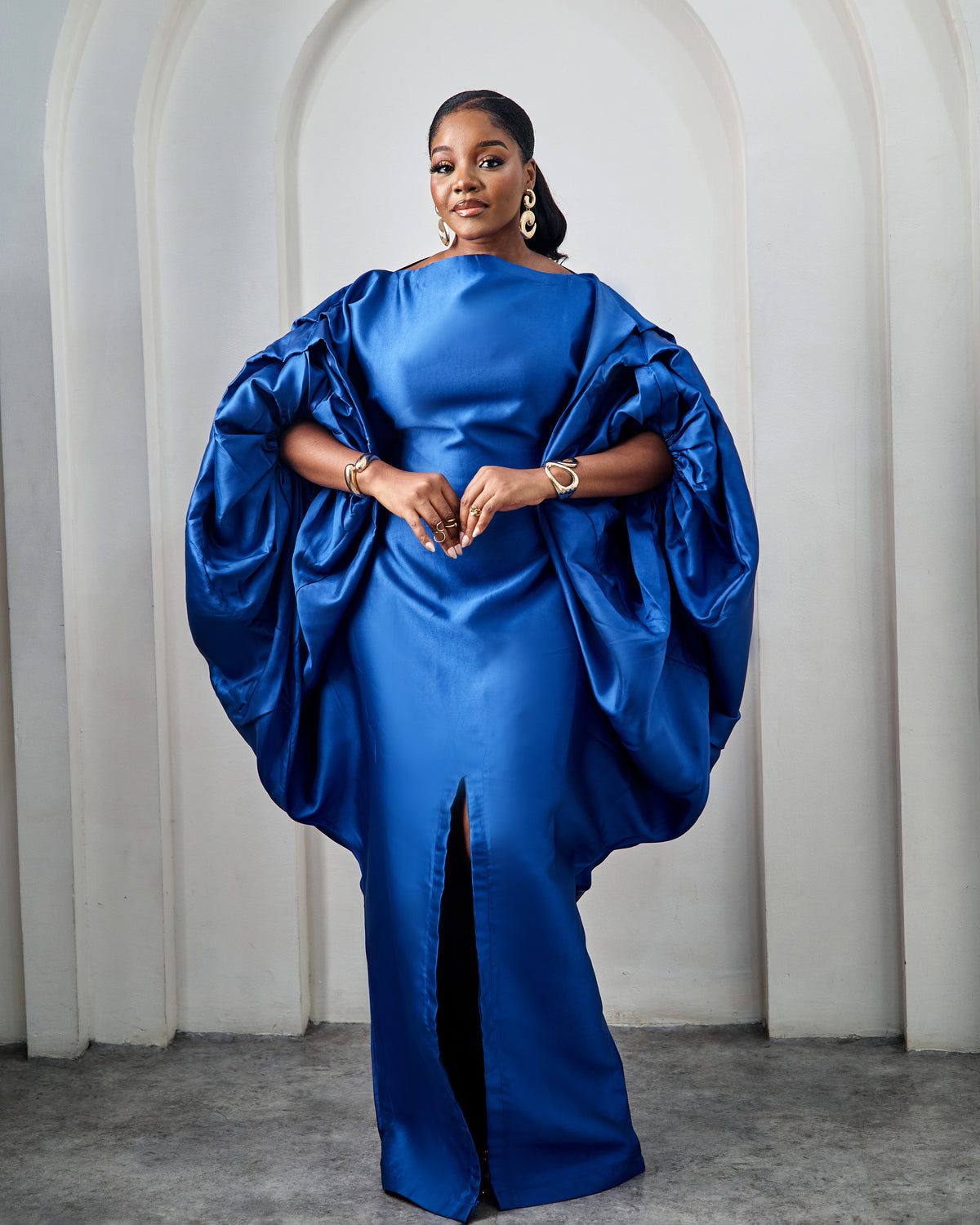 Seka Royal Blue African Maxi Boubou