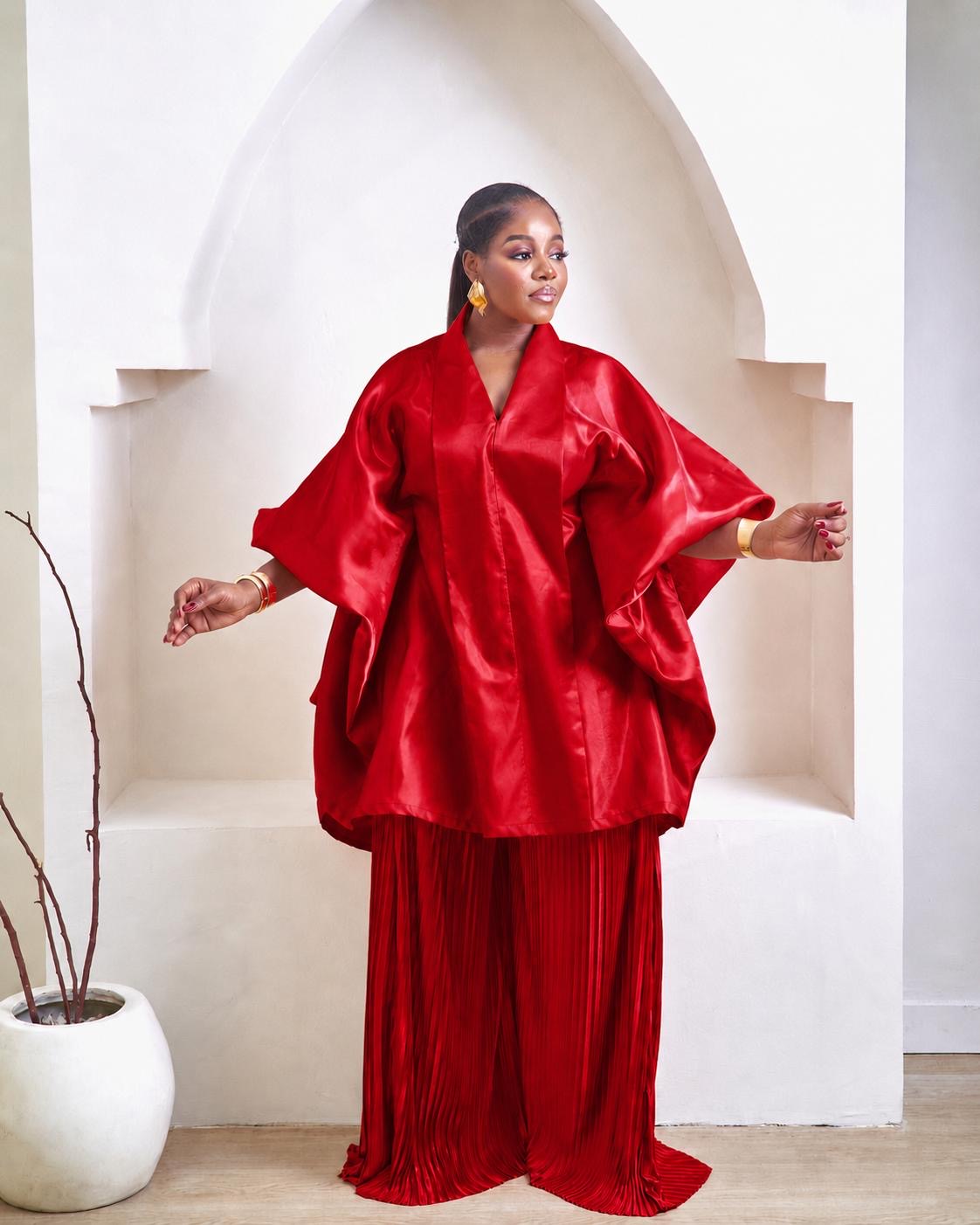 Sanaa Two-Piece African Pant Set
