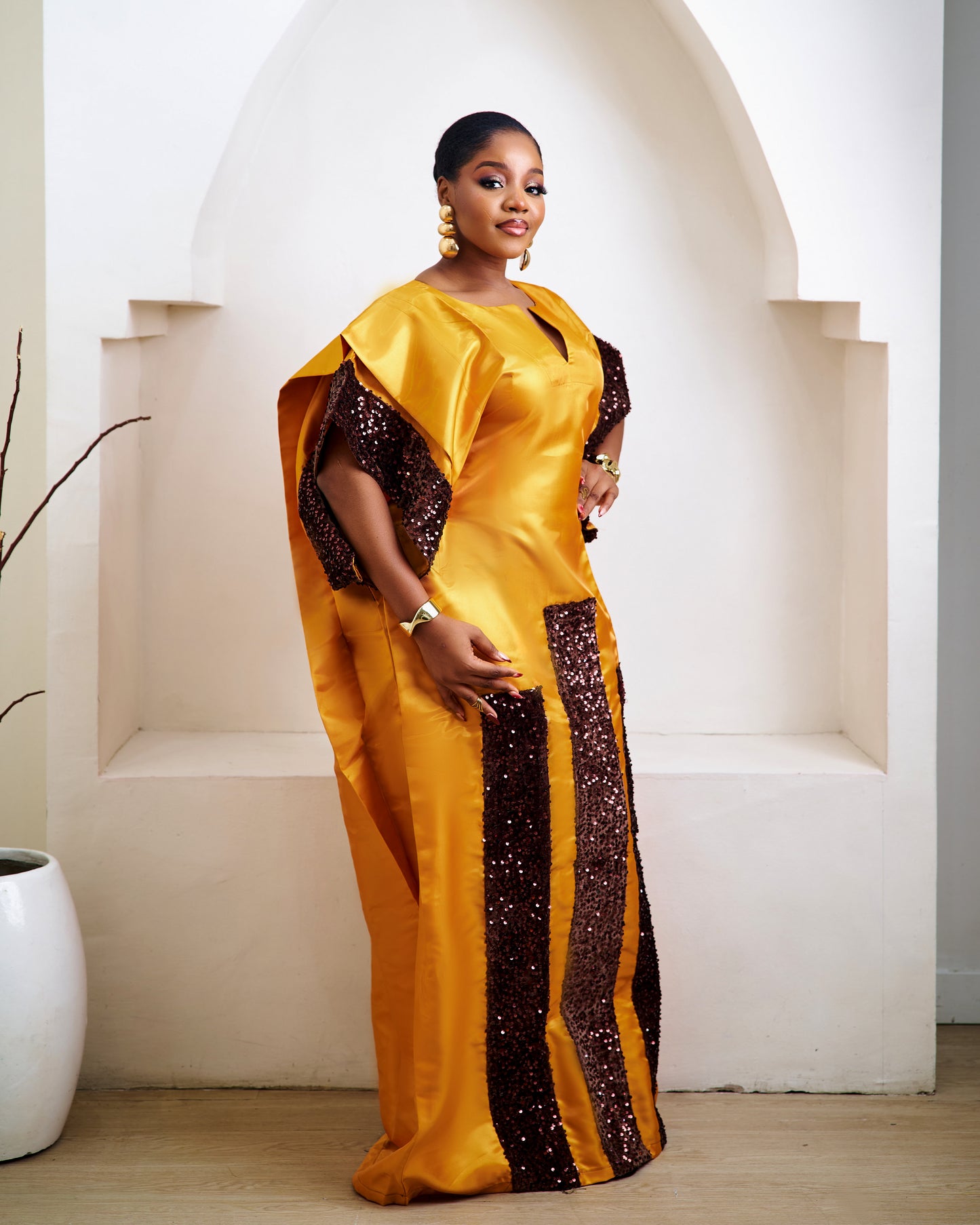 Amani Golden Mikado and Sequence African Boubou