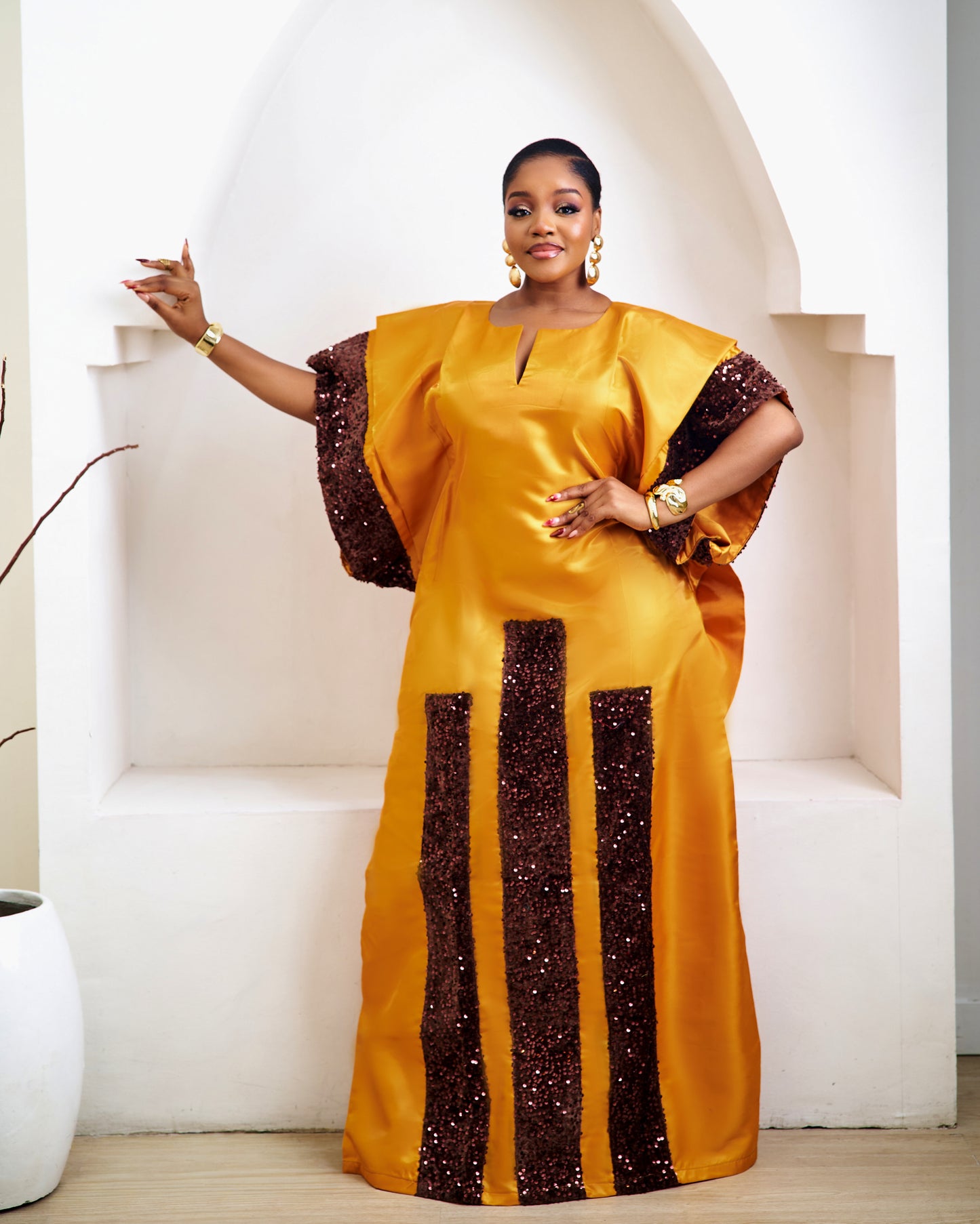Amani Golden Mikado and Sequence African Boubou