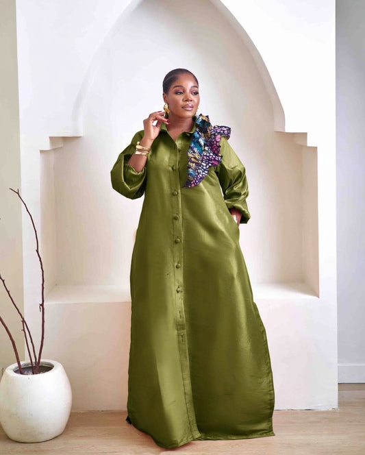 Adanna Lux African Elegant Maxi Dress