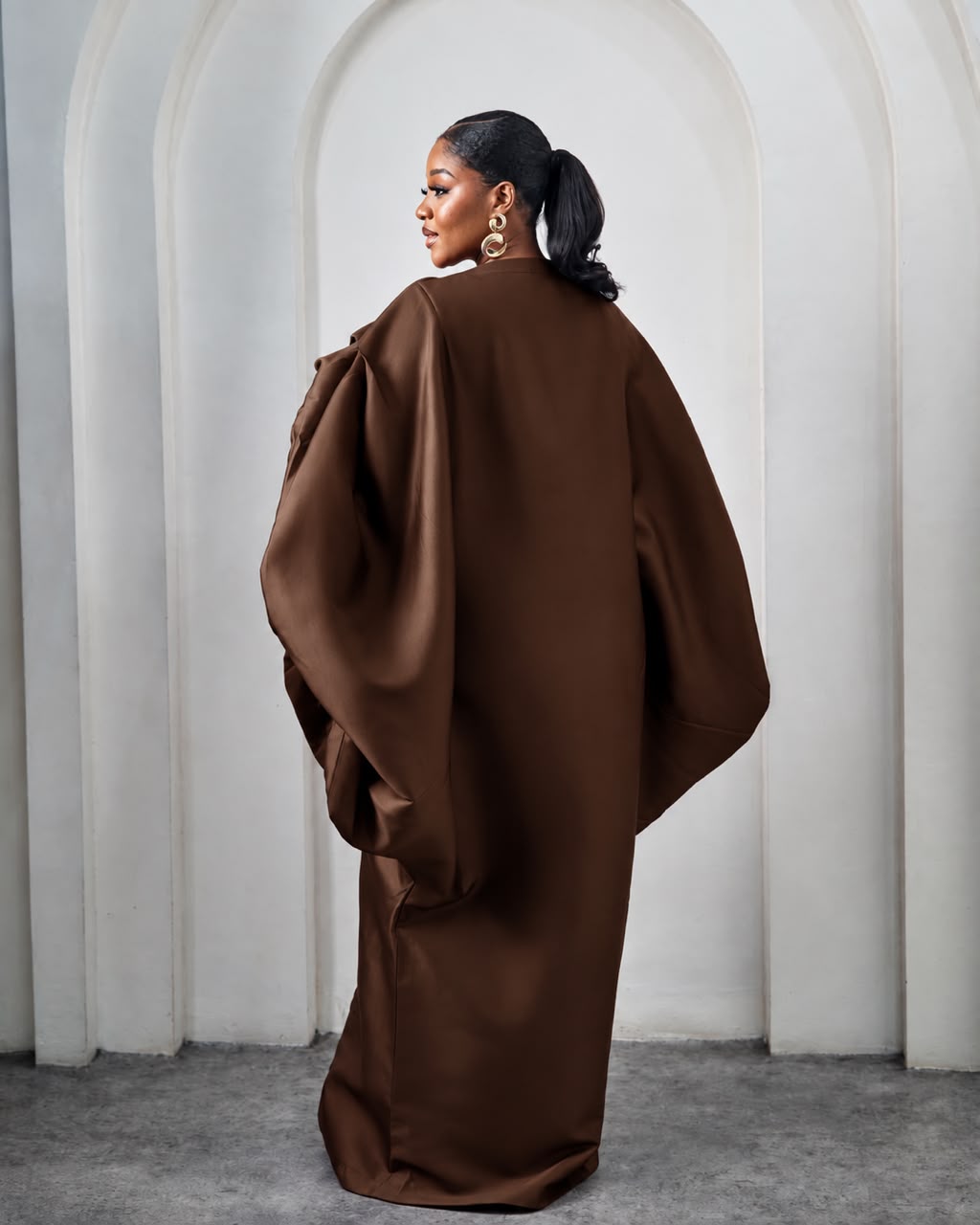 Seka Brown African Maxi Boubou