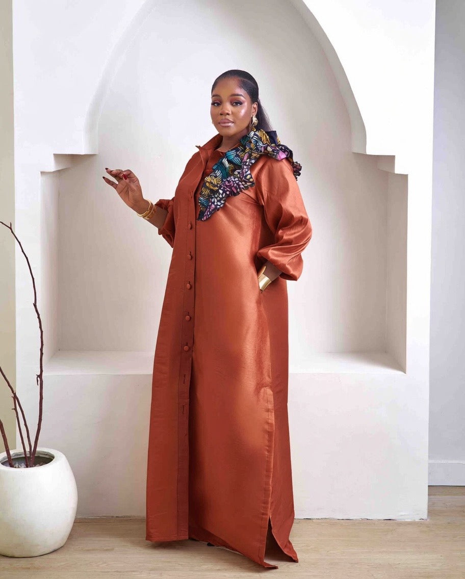 Adwubi Lux African Elegant Maxi Dress