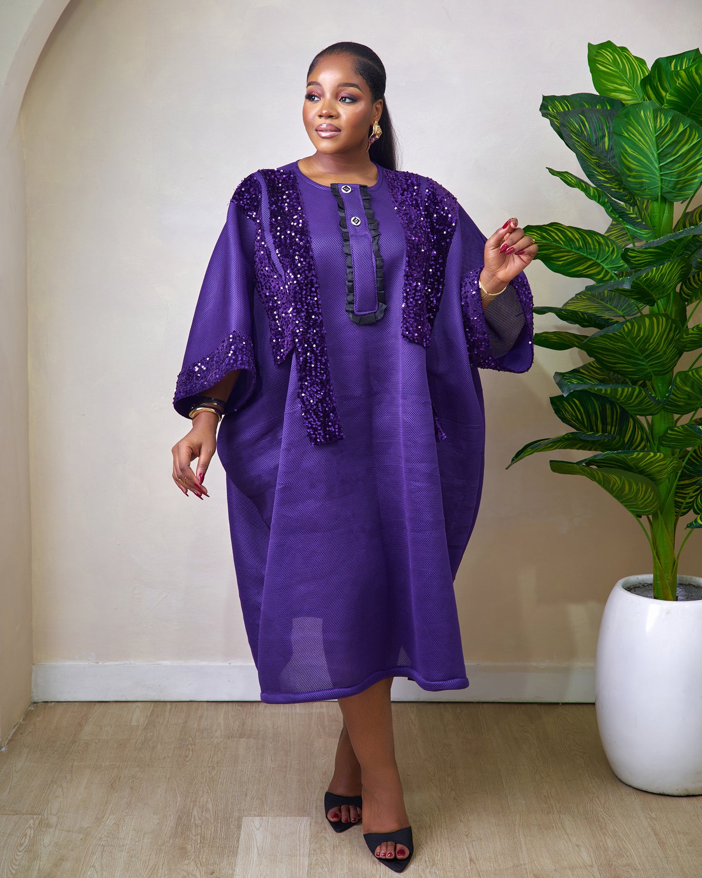 Bush Black Short Boubou