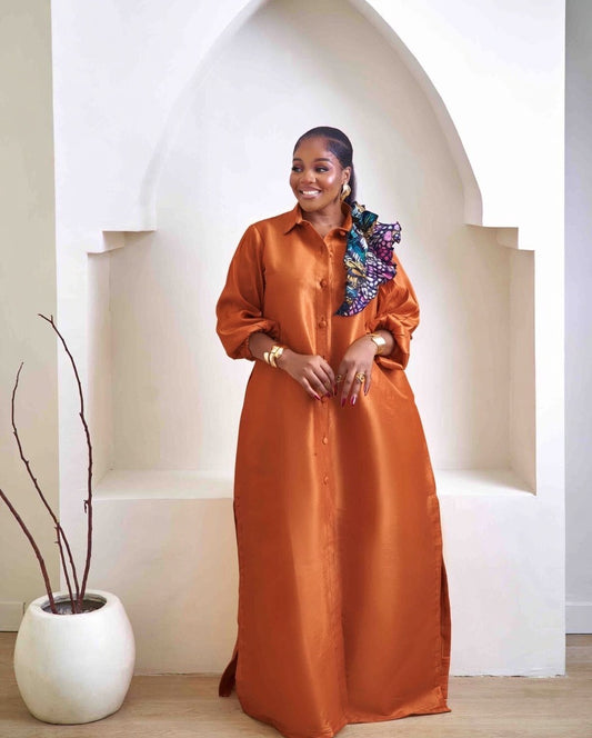 Adwubi Lux African Elegant Maxi Dress