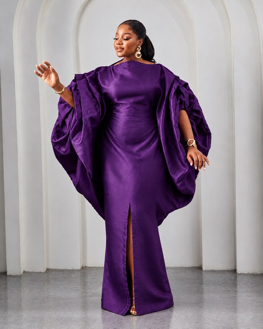 Seka Purple African Maxi Boubou