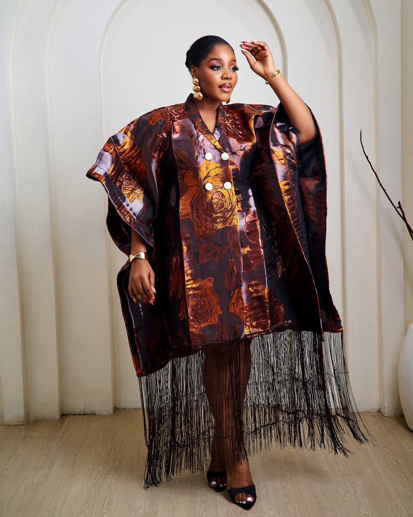 Fuhara Black Short Boubou