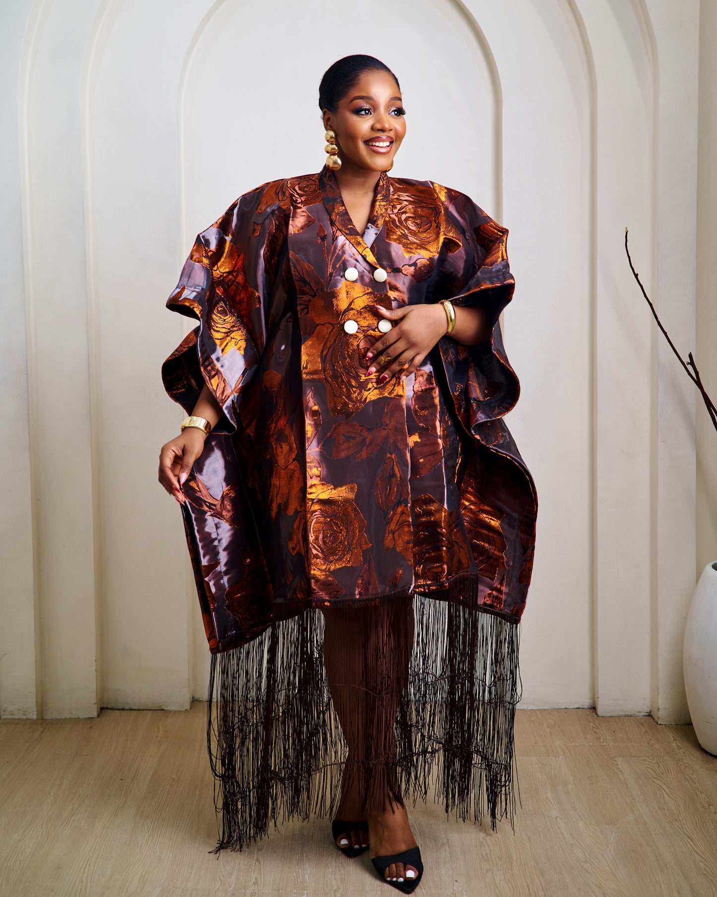 Fuhara Black Short Boubou