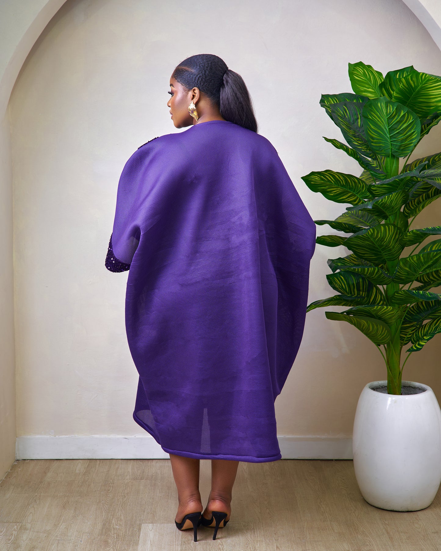 Bush Black Short Boubou