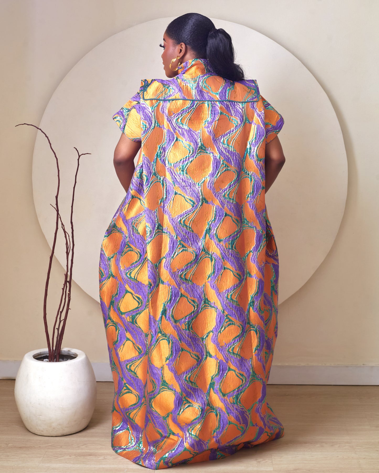 Loanna Damask African Boubou