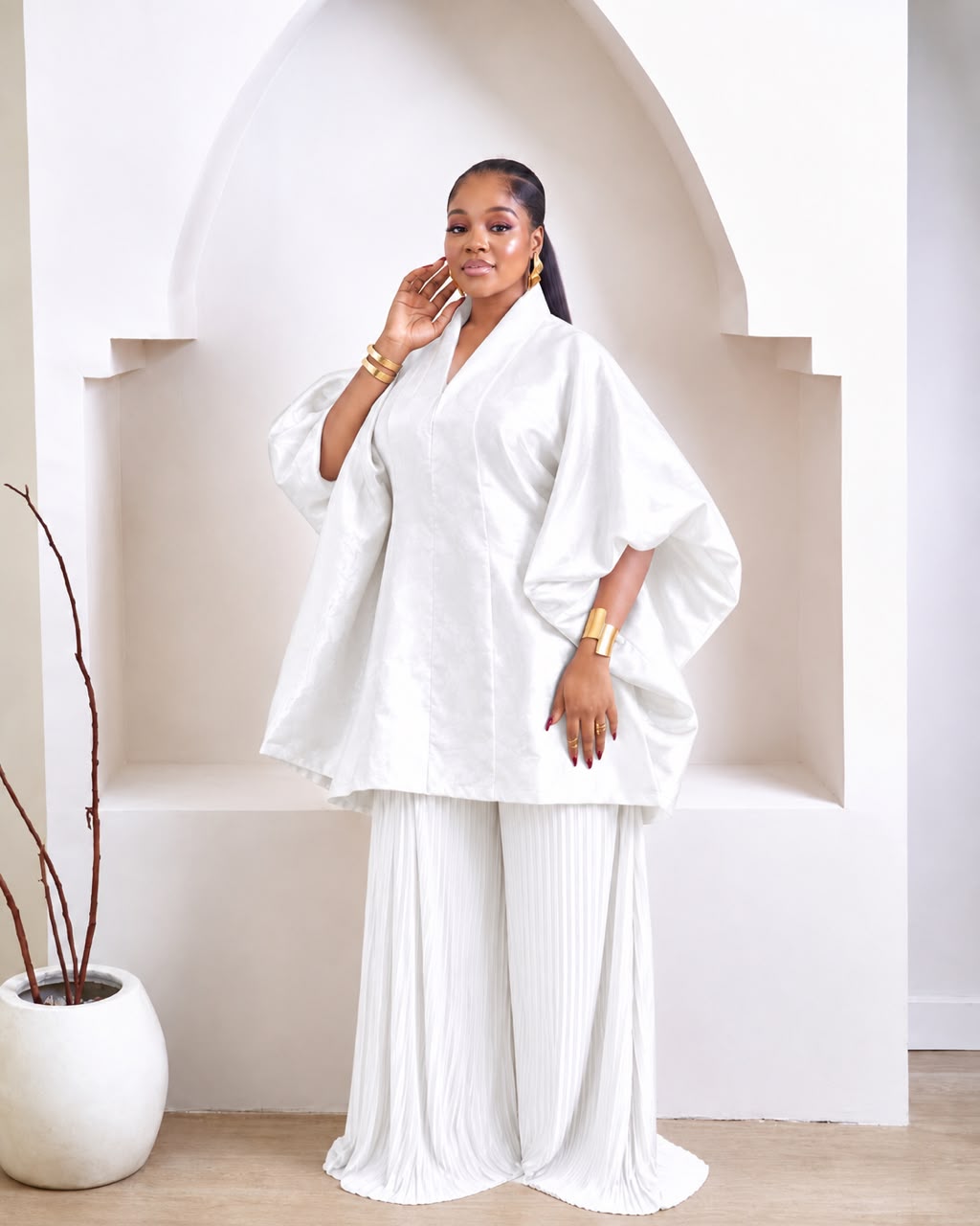 Soyayya Two-Piece African Pant Set