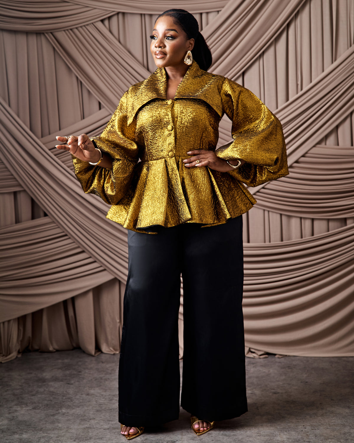 Jamila Two-Piece Pant Set