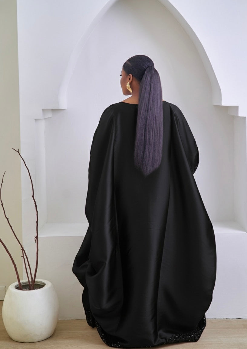 Zenzile Luxurious Black African Boubou