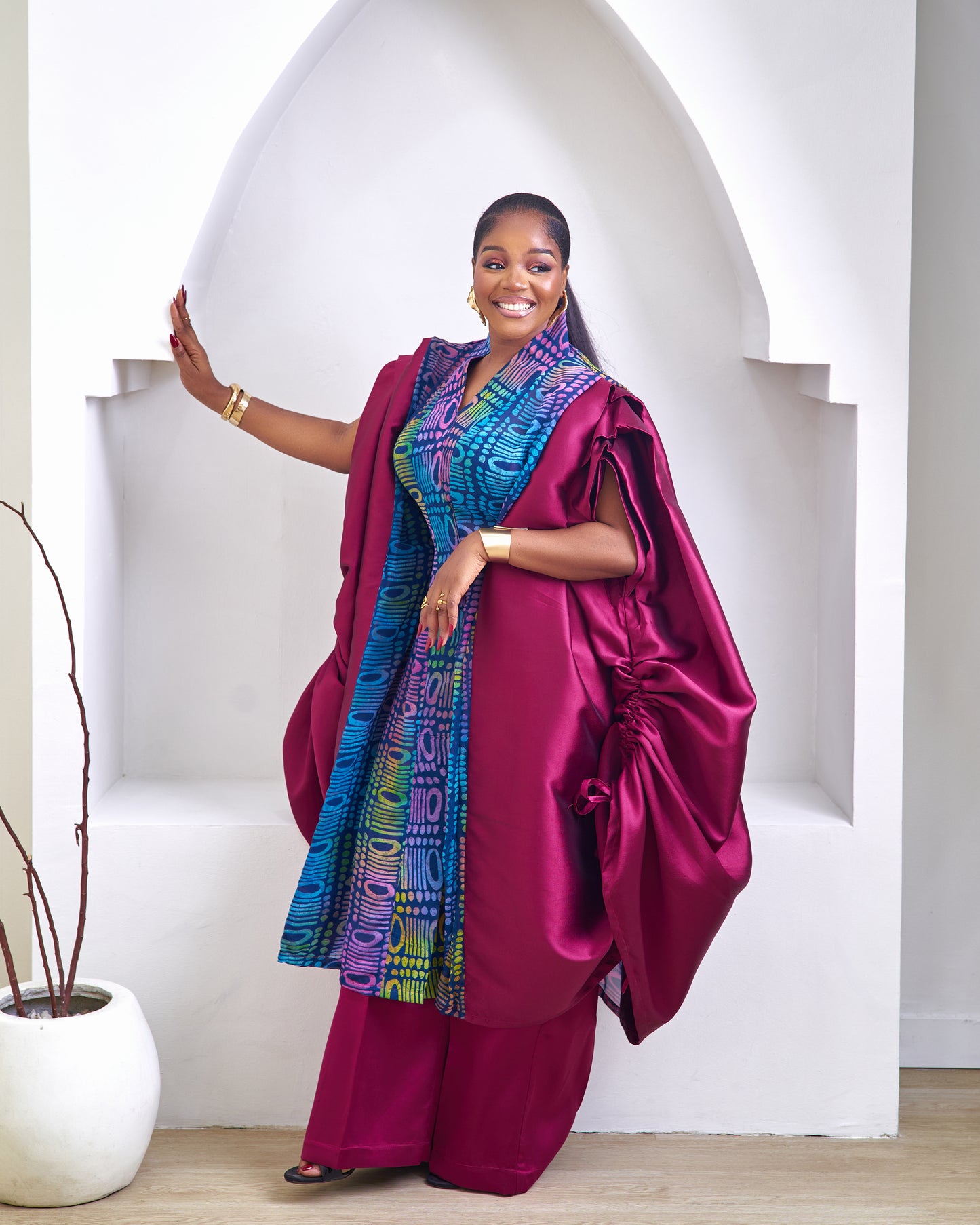 Ayana luxurious African Print Pant Set