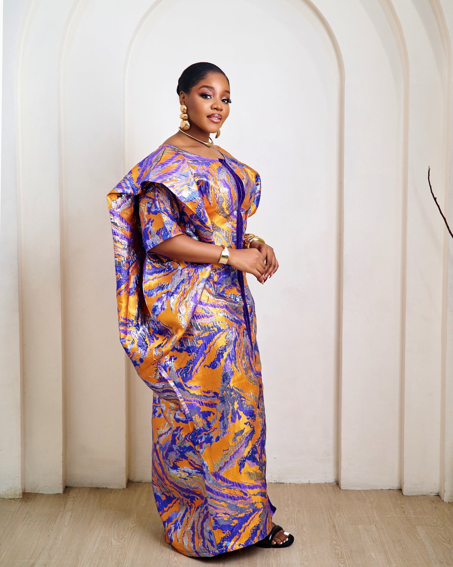 Uzuri African Brocade Boubou
