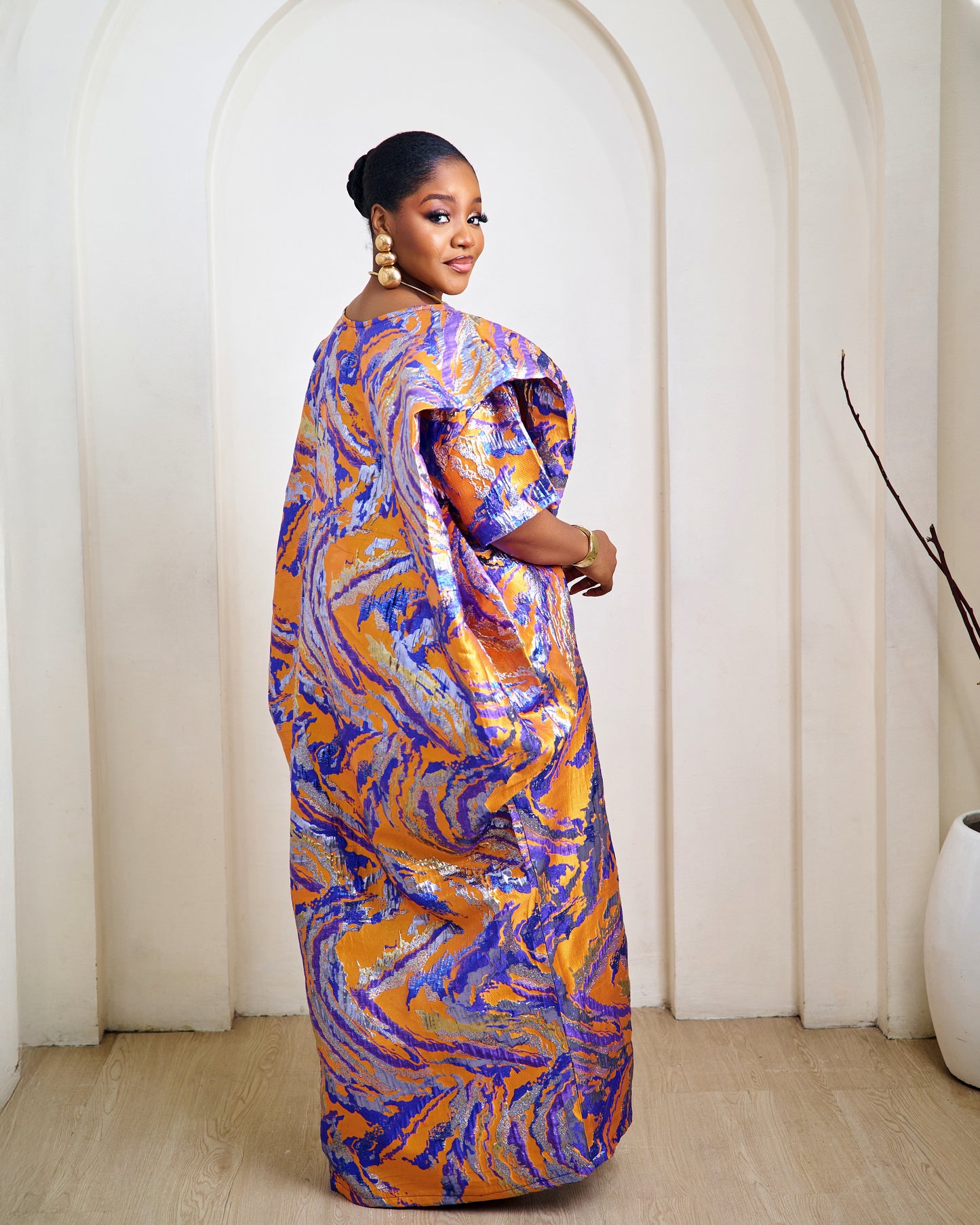 Uzuri African Brocade Boubou
