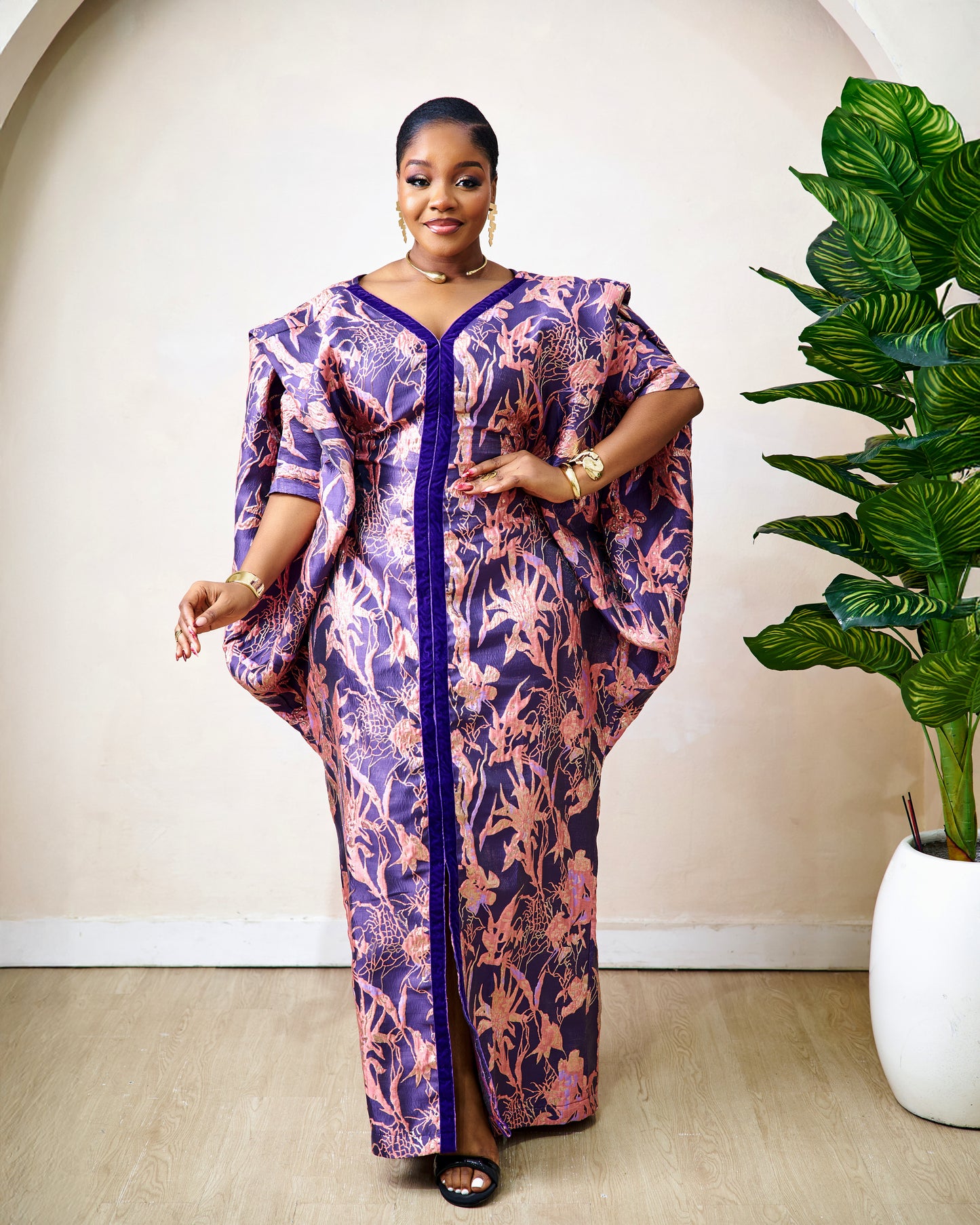 Fahari African Brocade Boubou