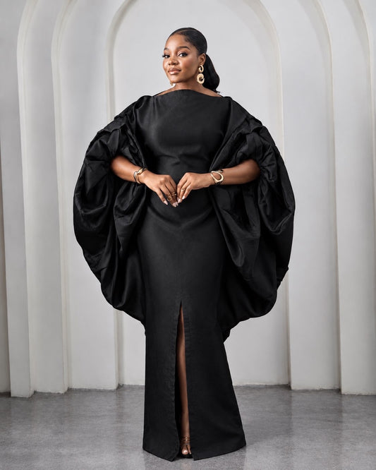 Seka Black African Maxi Boubou