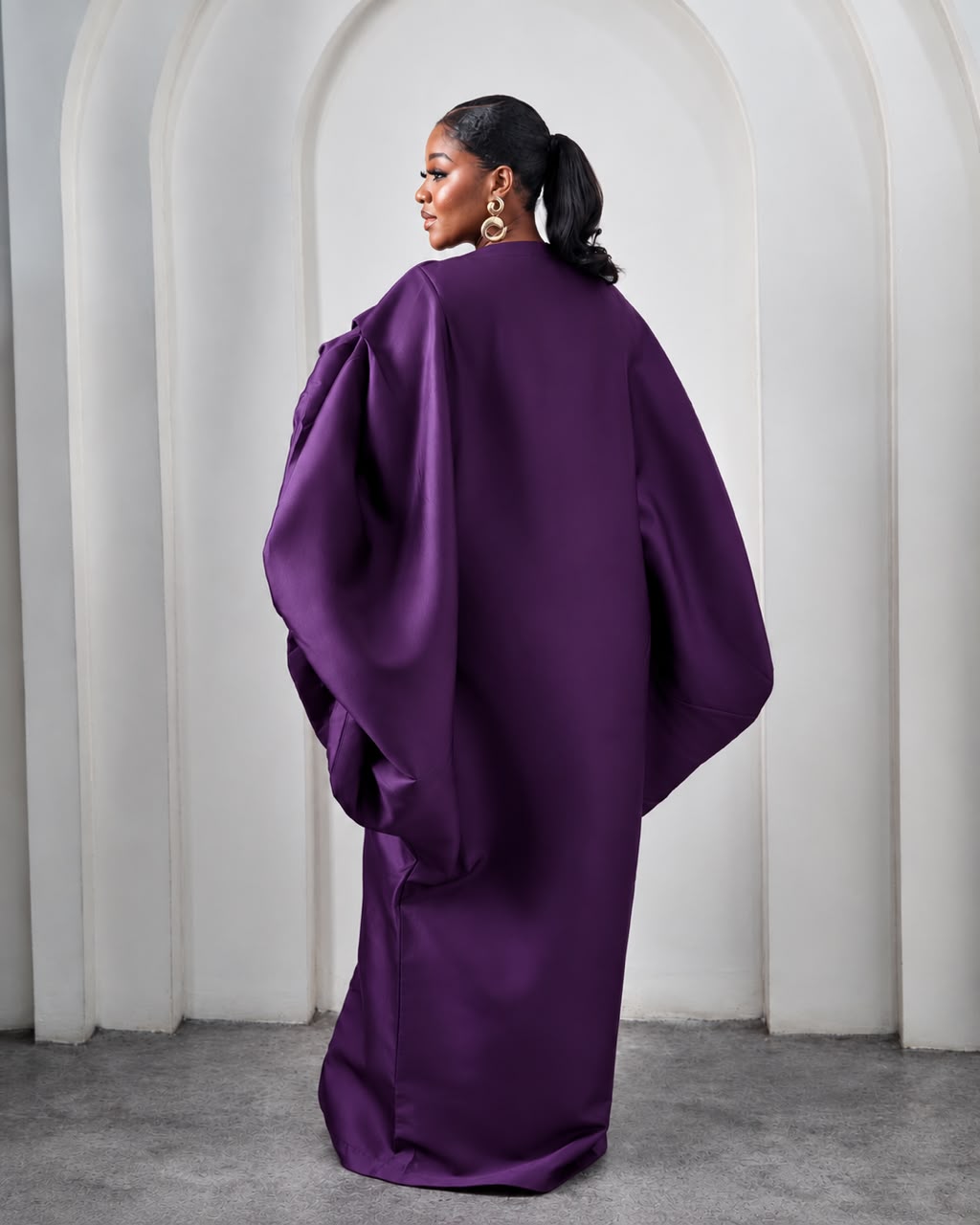 Seka Purple African Maxi Boubou