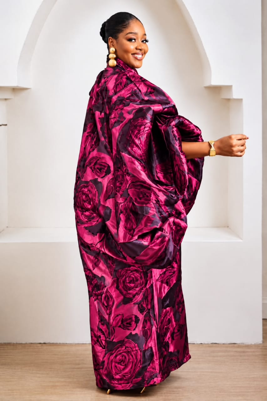 Leso Luxury African Brocade Boubou