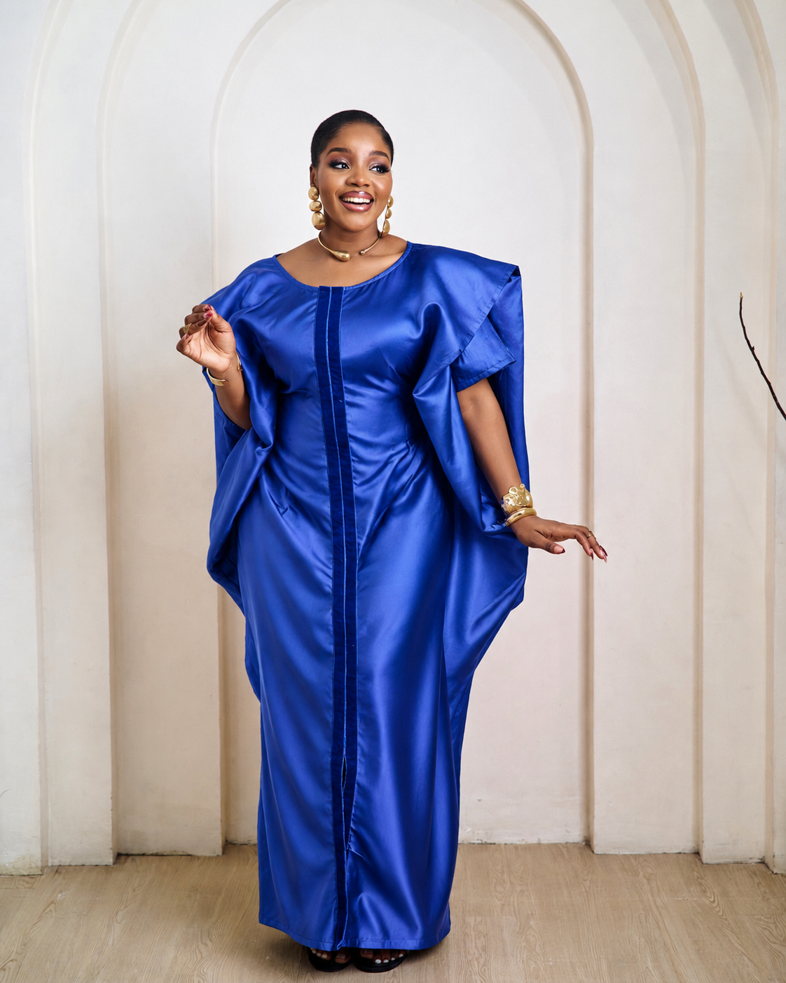 Dara Blue African Boubou