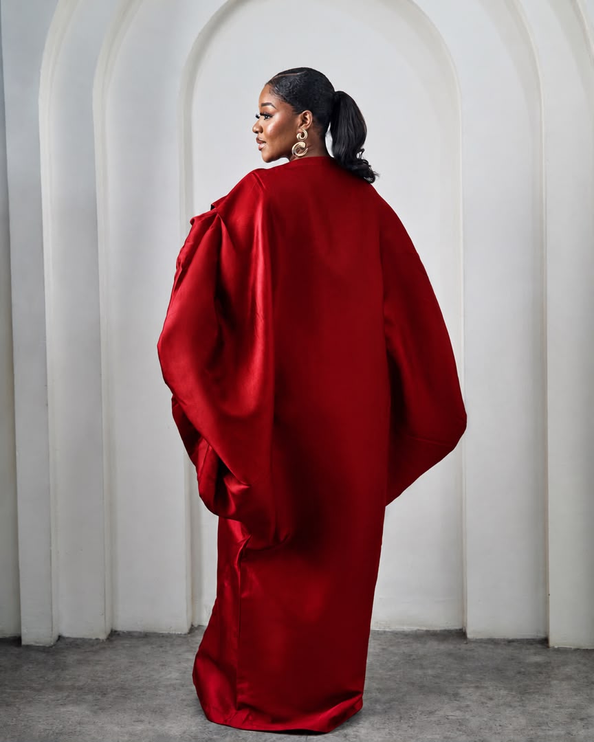 Seka Red African Maxi Boubou