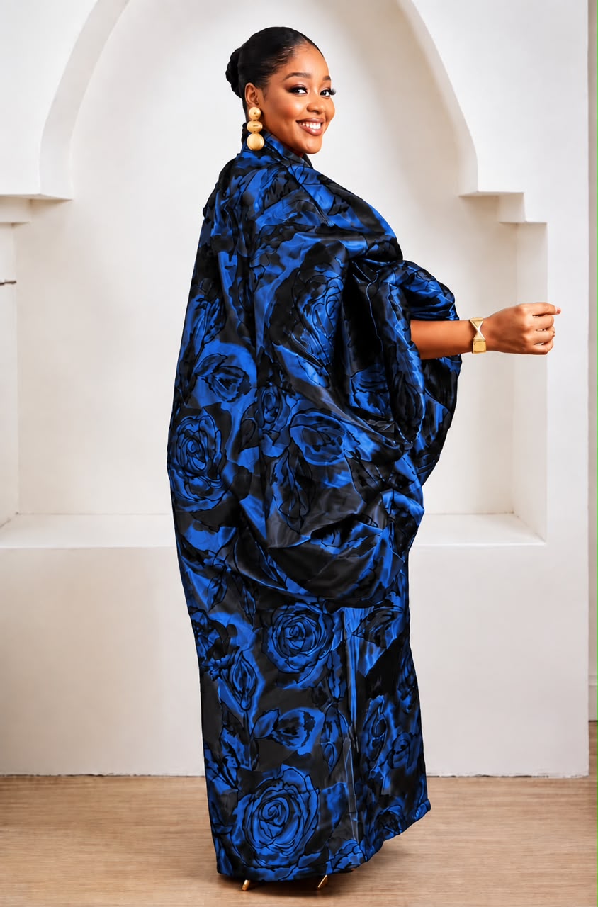 Emerald Luxury African Brocade Boubou