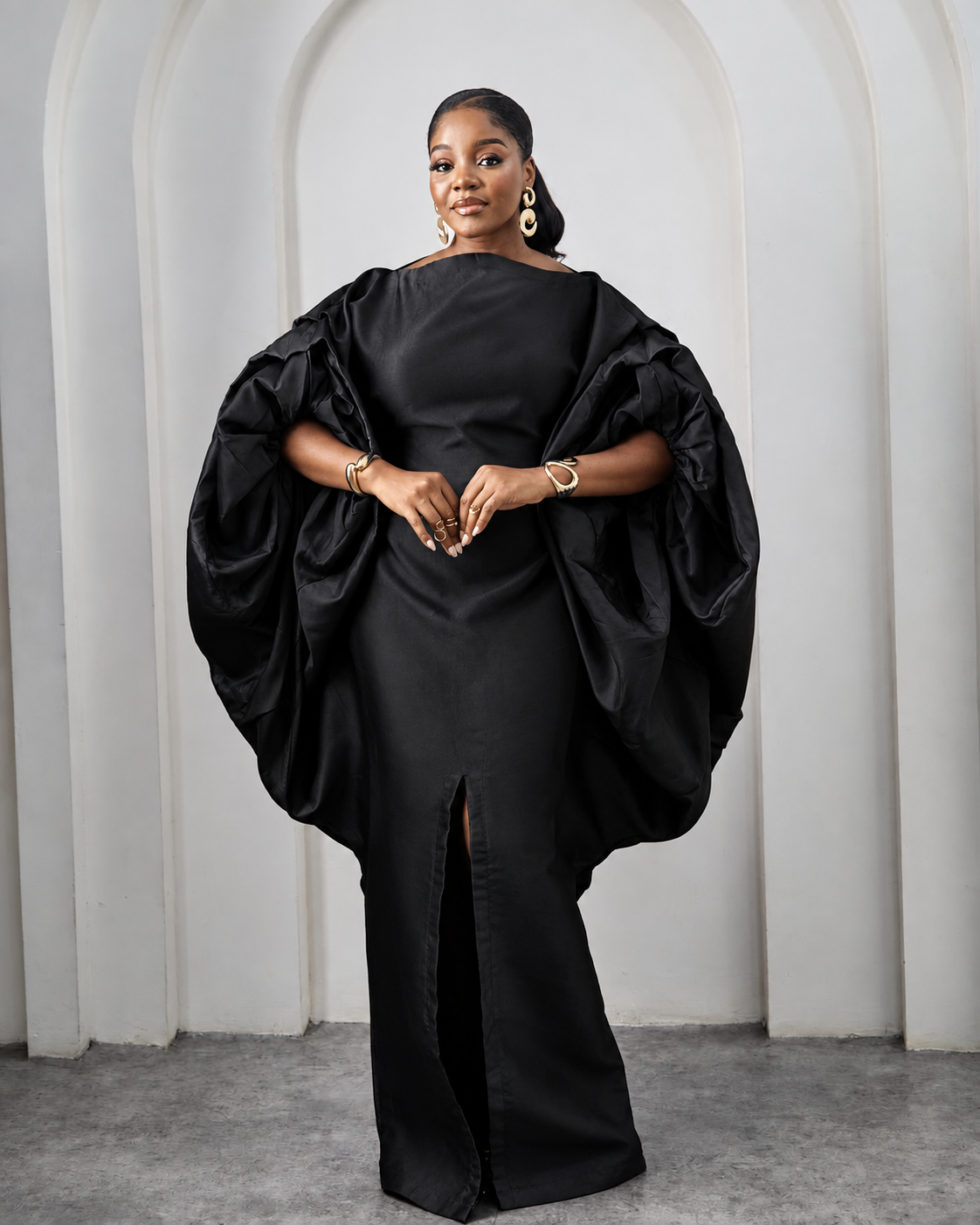 Seka Black African Maxi Boubou