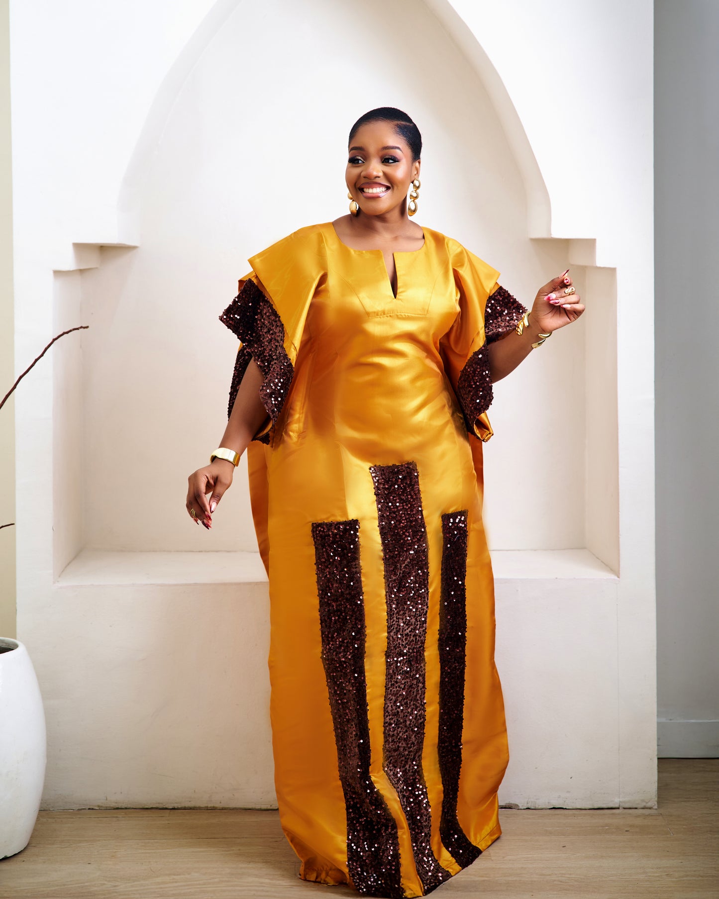 Amani Golden Mikado and Sequence African Boubou
