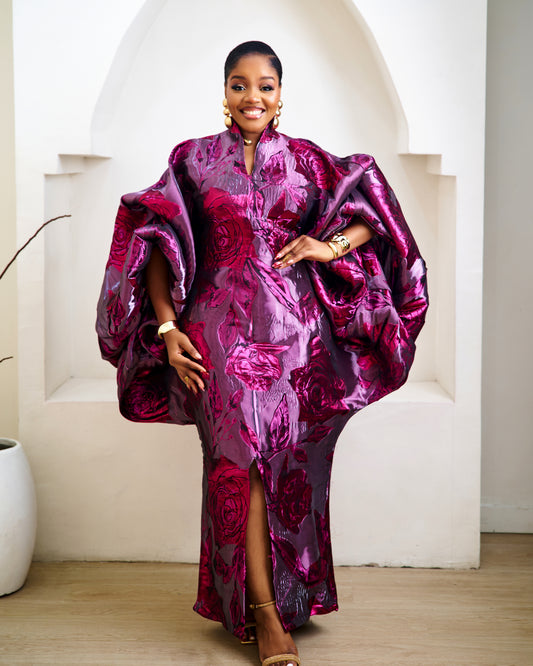 Leso Luxury African Brocade Boubou