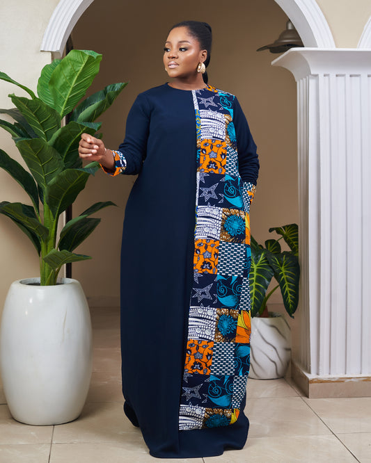 Glamorous Goddess African boubou full length dress